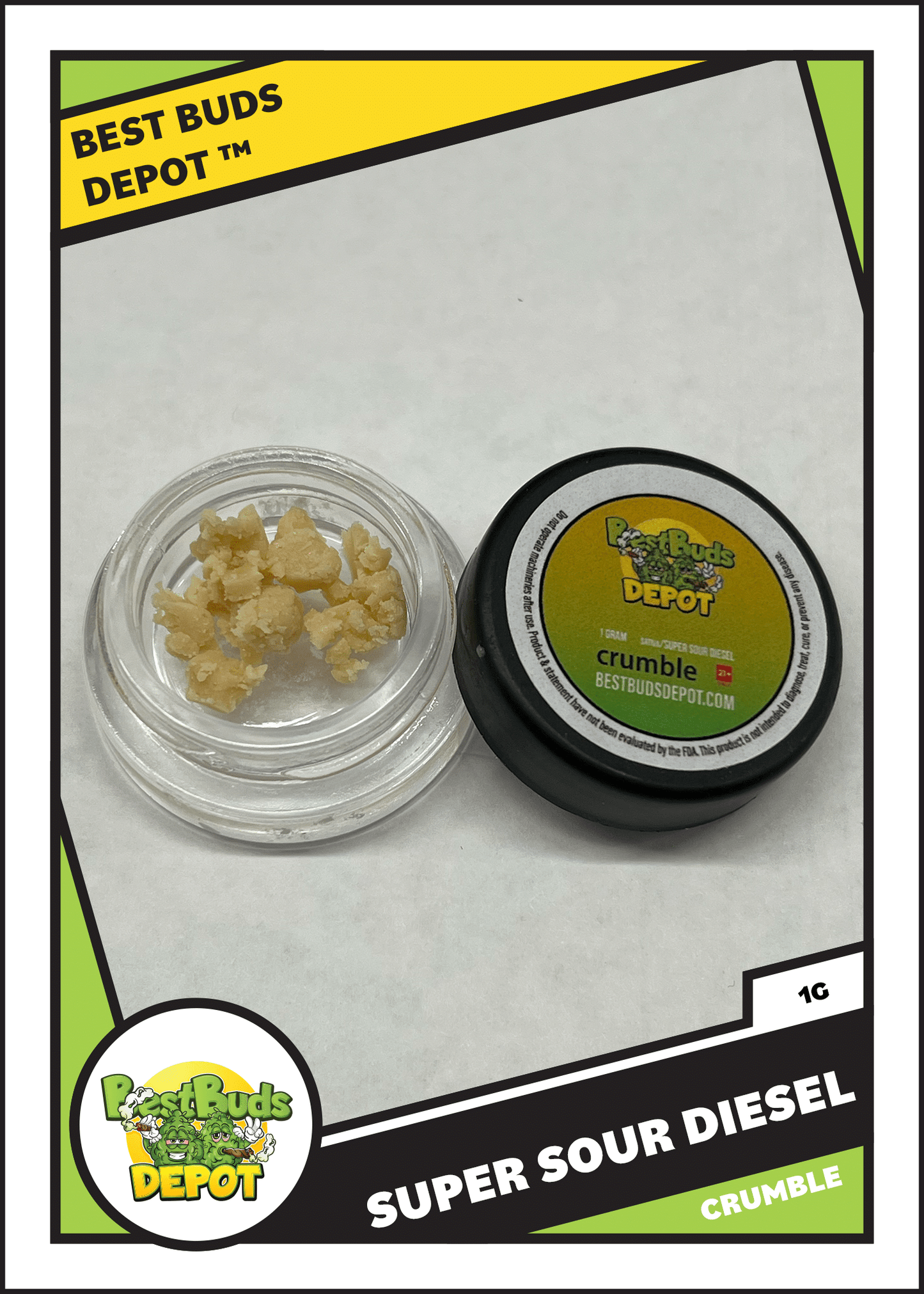 Super Sour Diesel Crumble 1G