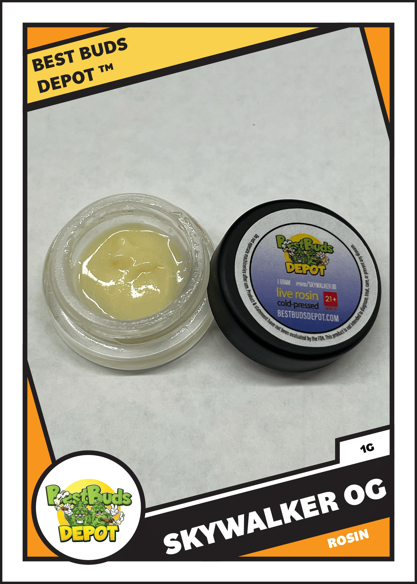 Skywalker OG cold-pressed Rosin 1G