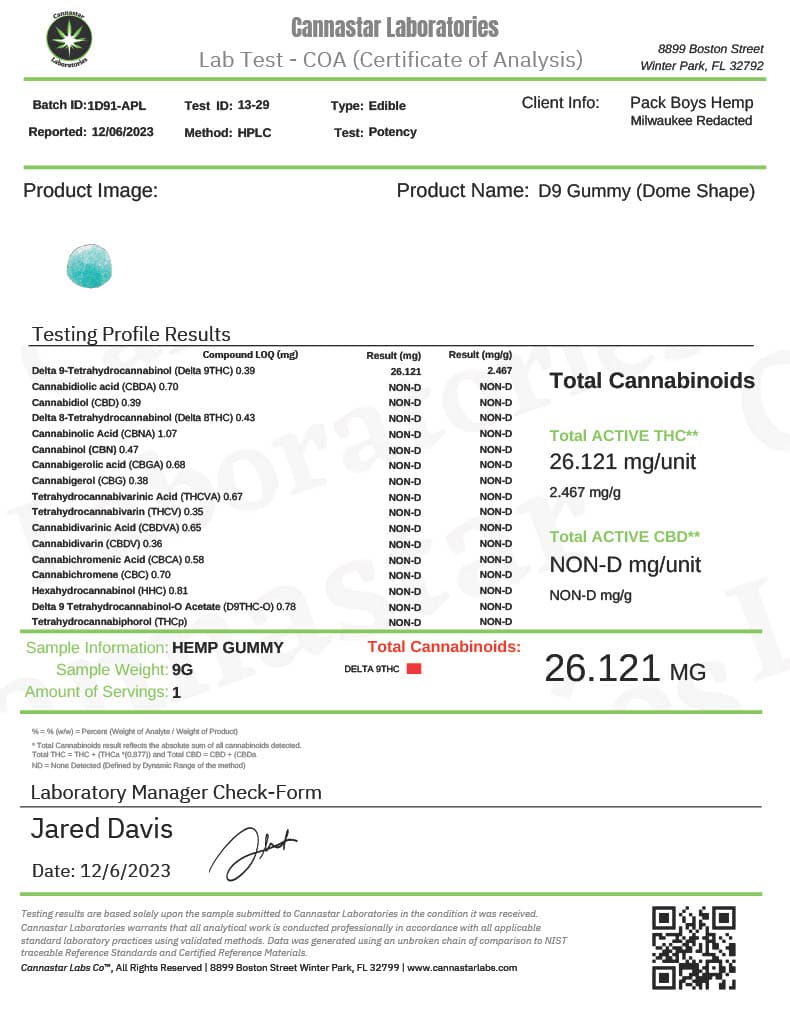 La La Land Gummies 200mg