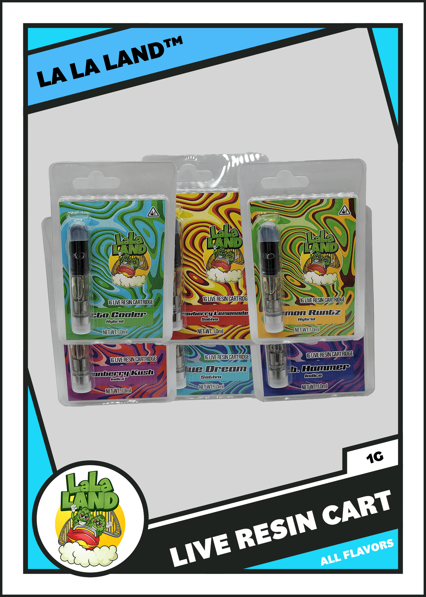 La La Land 1G Live Resin Cart