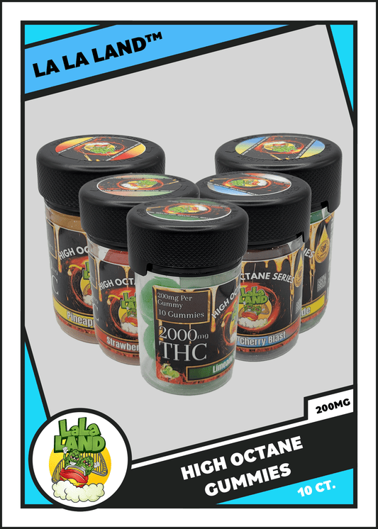 La La Land High Octane Gummies 2000mg, 10 pc.
