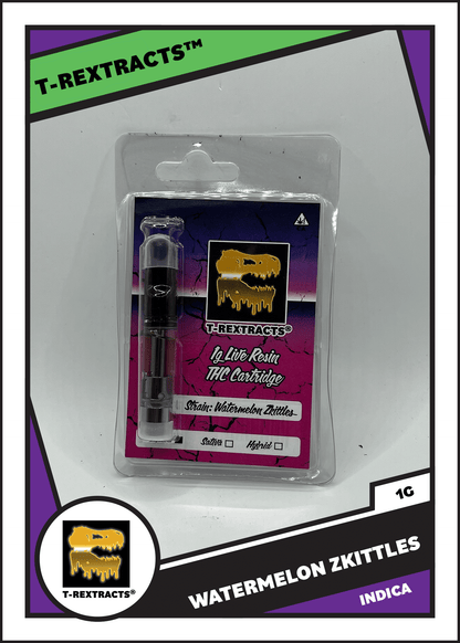 T-Rextracts 1g Live Resin Cart